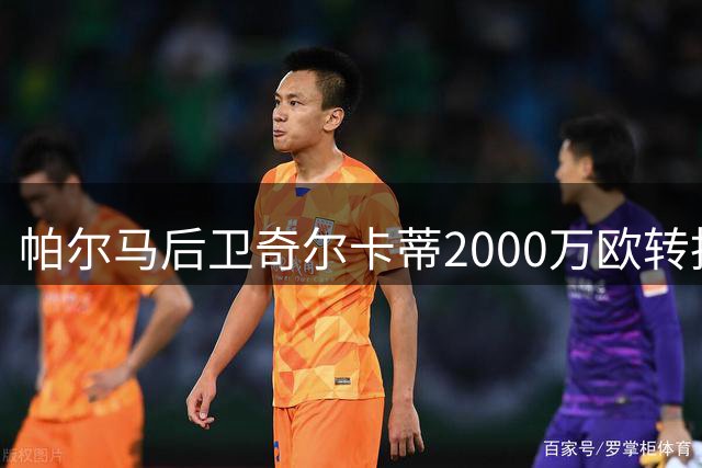 帕尔马后卫奇尔卡蒂2000万欧转投本菲卡 含浮动条款